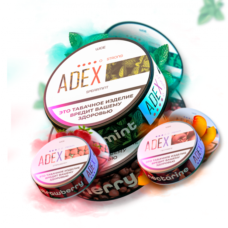 Жевательный Табак Adex Medium - Strawberry 12 гр